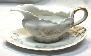 Haviland Schleiger Limoges France Gravy with Underplate